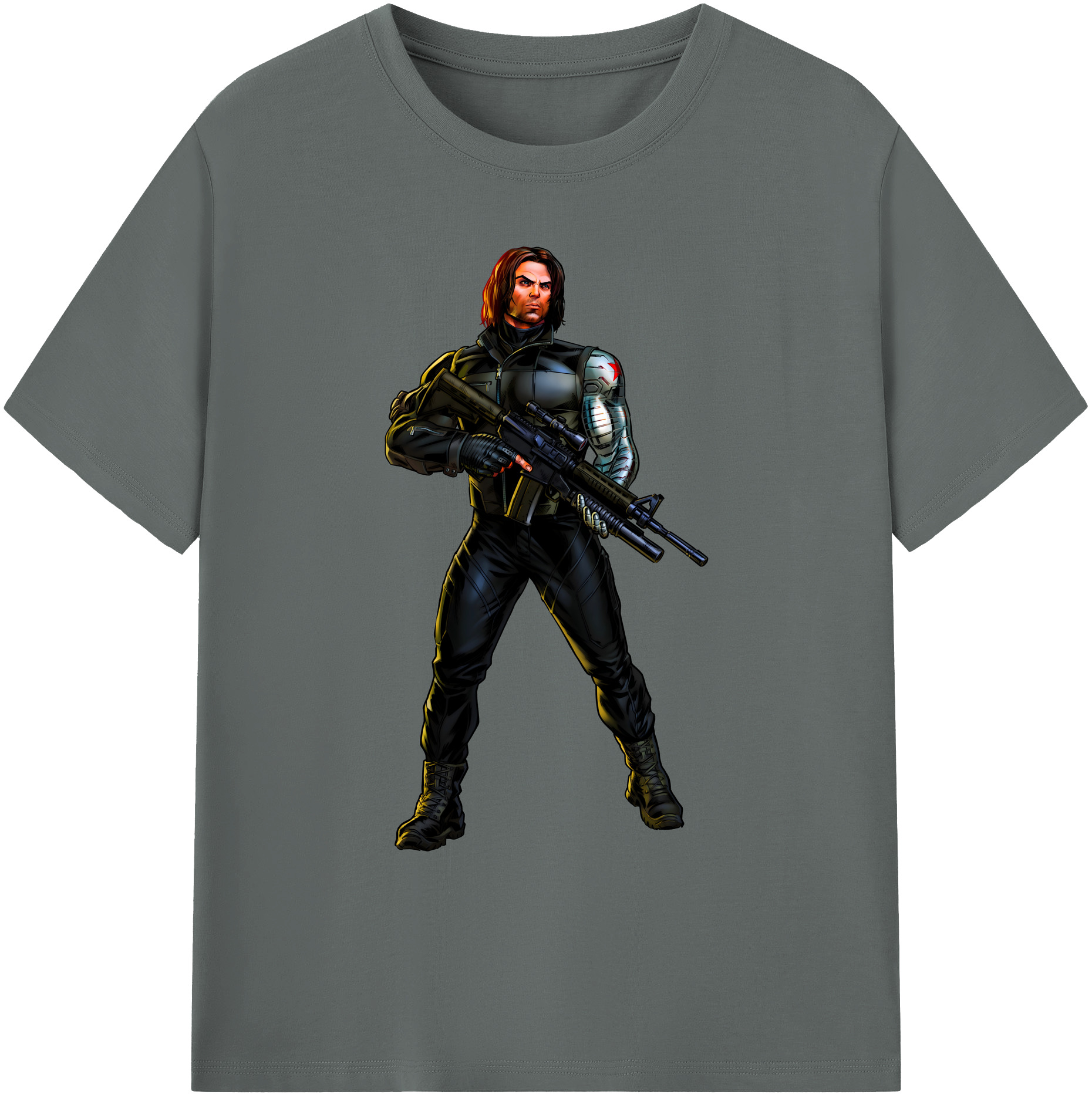 （画像用） アベンジャーズ The Avengers 綿100％ メンズ半袖Tシャツ｜肌触りやわらか＆通気性